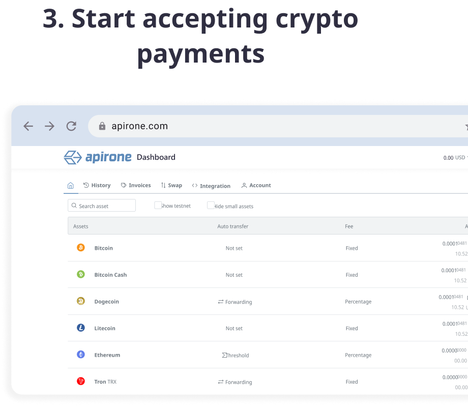 Start accepting